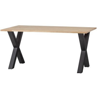 Woood Combi-Tablo eiken 160x90 cm + Alkmaar poot