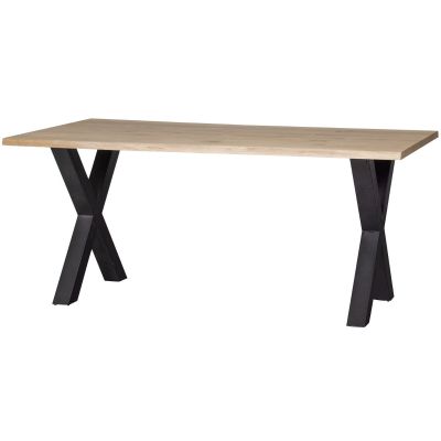 Woood Combi-Tablo boomstam eiken 180x90 cm + Alkmaar poot