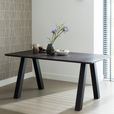 Woood Tablo eettafel afgerond 160x90 cm - mystic brown
