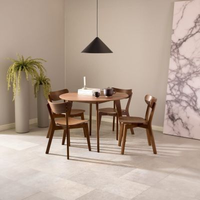 Nøra Alicia ronde eettafel Ø105x76 cm | eikenfineer