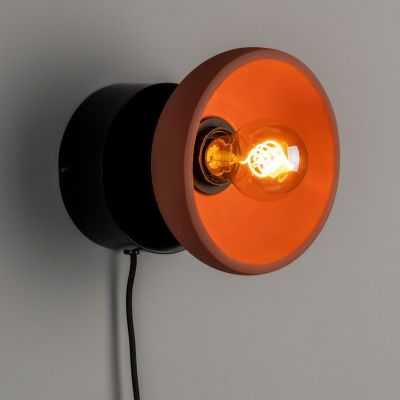 Dutchbone Zahra wandlamp - terracotta
