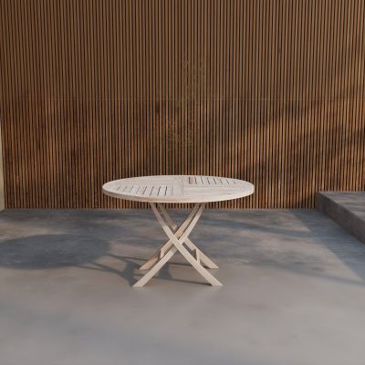 Svea Youssef ronde tuintafel ø120 cm teakhout