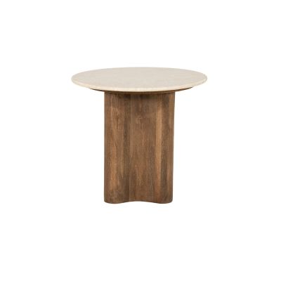 Eleonora bijzettafel Bodhi mangohout - beige
