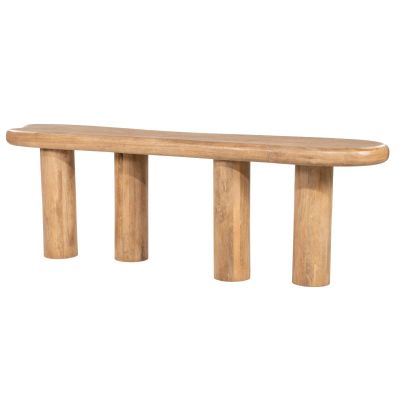 Eleonora sidetable Nigel 240x55 cm - naturel