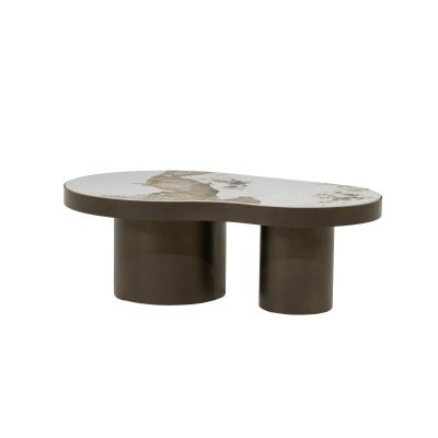 Eleonora Salontafel Danilo - brons/keramiek