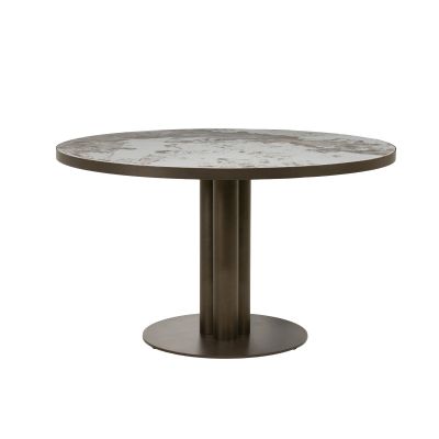 Eleonora Eettafel Gino - brons/keramiek