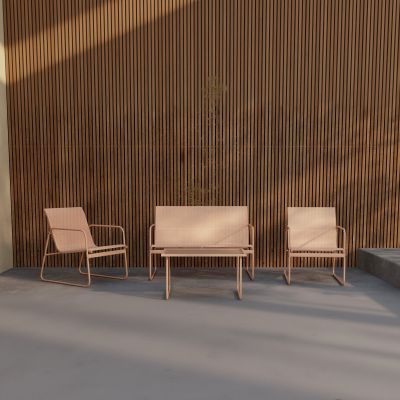 Svea Silas loungeset - beige/beige