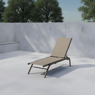 Svea Booker tuin ligbed - bruin/beige