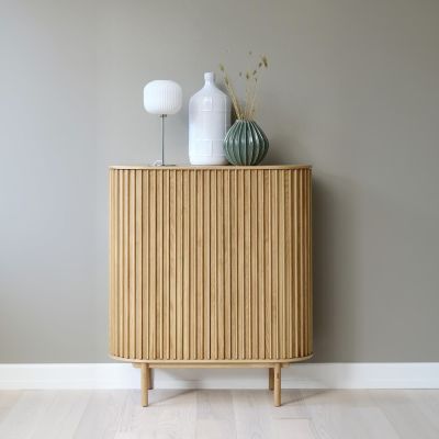 Nordic Home Leif eiken kabinet - 110 cm - naturel