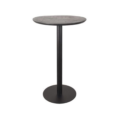 Label51 Restaurant/Bartafel Ø70x108 cm - sloppy edge - zwart