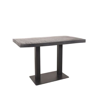 Label51 Restauranttafel 120x70x74 cm - tree - zwart