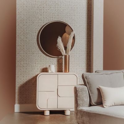 Tower Living Alviano opbergkastje - 80 cm - beige