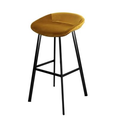 Kick Finn barkruk velvet 70 cm