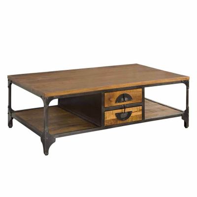Tower Living Basto salontafel - 135 cm - bruin