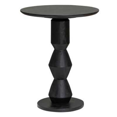 Tower Living Brunello bijzettafel - ø50 cm 2 - zwart