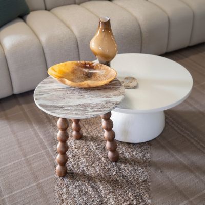 By-Boo bijzettafel Nelo - naturel