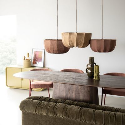 By-Boo hanglamp Nuvia 1 - groot - bruin