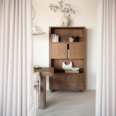 Eleonora Edward wandkast hout - naturel