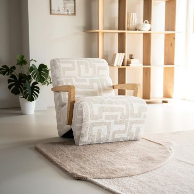 Eleonora Olek fauteuil met print
