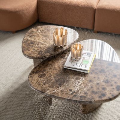 Eleonora Devin salontafel 65,5x56,5x39 cm - bruin