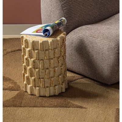 Woood Axu bijzettafel ø35x45 cm keramiek