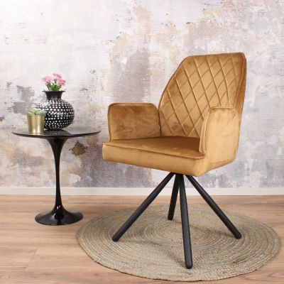Lucio armstoel velours van het woonmerk DS4U