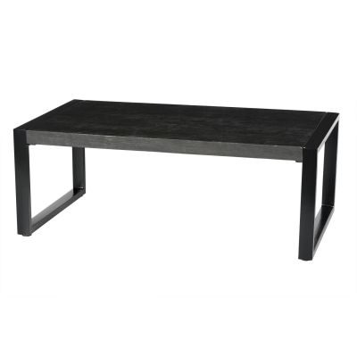 Livingfurn Norris salontafel 110x60 cm - zwart