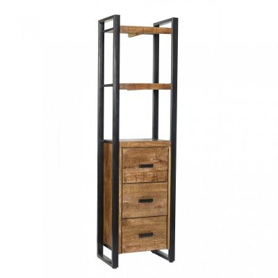 Livingfurn Open Wandkast Nairobi 55 cm - 3 Lades