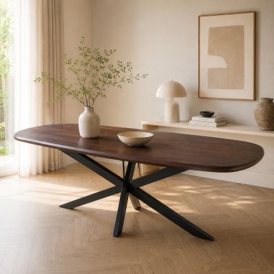 DS4U Mees Deens ovale eettafel - 230 cm - hout