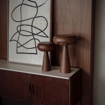 Dutchbone Morel tafellamp S - bruin