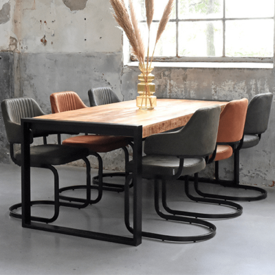 Label51 Brussels eettafel mangohout