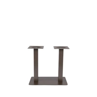 Label51 Restaurranttafel Poot Dubbel - Brons - Metaal - 72 cm