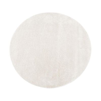 Label51 Mila vloerkleed 200x200 cm - ivoor polyester
