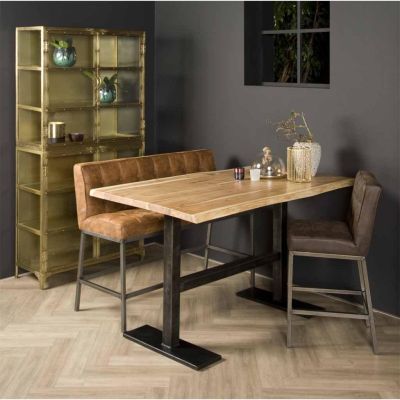 Tower Living Barolo bartafel - 140 cm - bruin