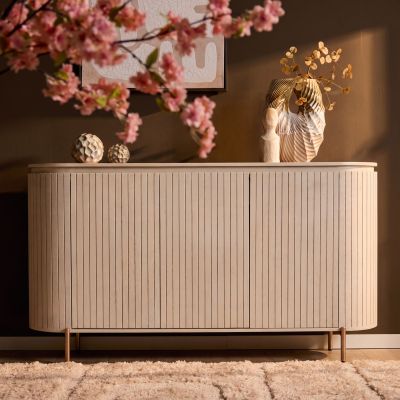 Starfurn Dressoir Solana mangohout 165 cm - zand