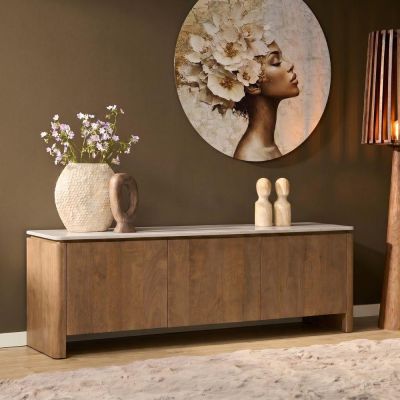Starfurn Tv-meubel Dallas 165 cm mangohout