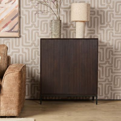 Starfurn Dressoir Madison mangohout 100 cm - bruin
