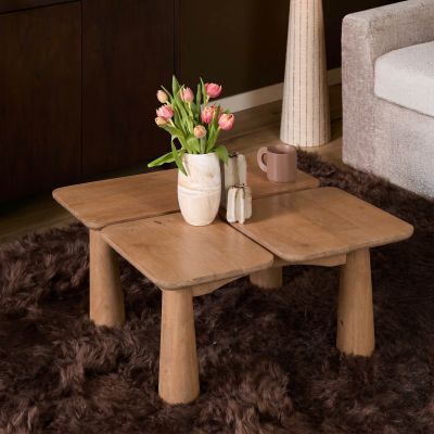 Starfurn Salontafel Vona 80 cm - naturel