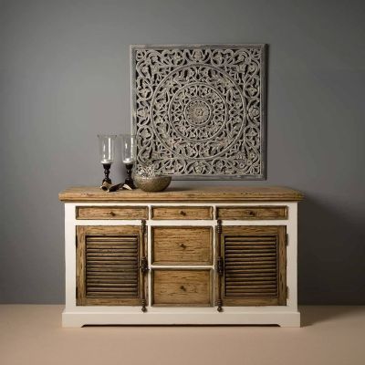 Tower Living Amanda dressoir - 160 cm - wit