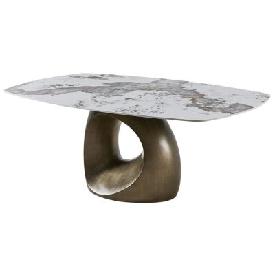 Tower Living Castello eettafel - 240 cm - brons