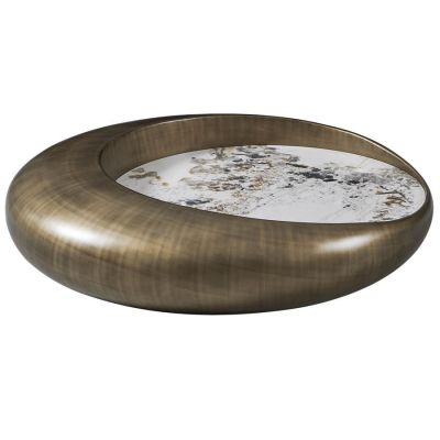 Tower Living Castello salontafel - 100 cm - brons