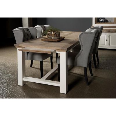 Tower Living Parma eettafel - 160 cm - wit