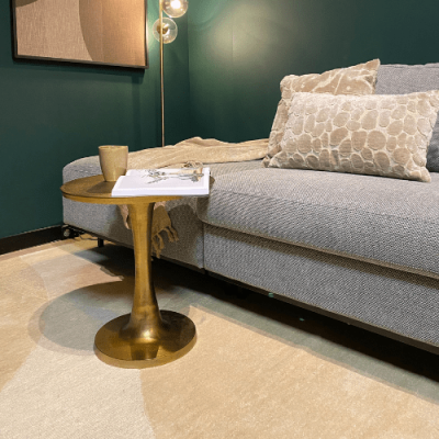 Starfurn Ronde salontafel Amara - ø45 cm - antiek goud
