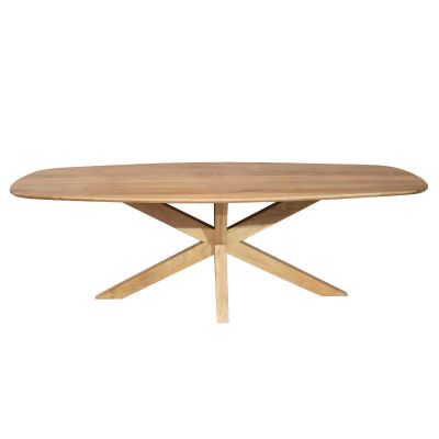 Starfurn Eettafel Nina Deens ovaal 240 cm - naturel