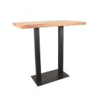 Label51 Restaurant/Bartafel 120x70x108 cm - straight edge - naturel
