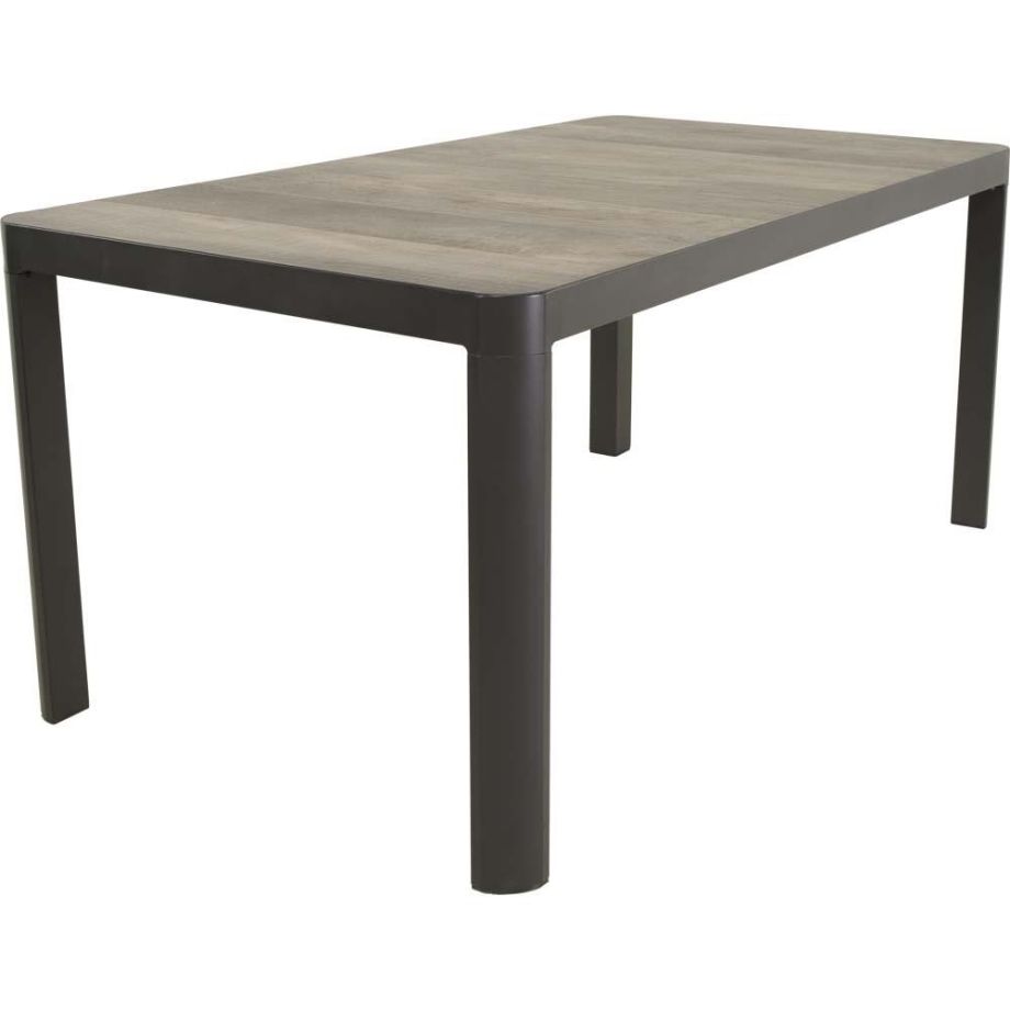 Tuintafel Castilla nuance 160x90 cm - antraciet
