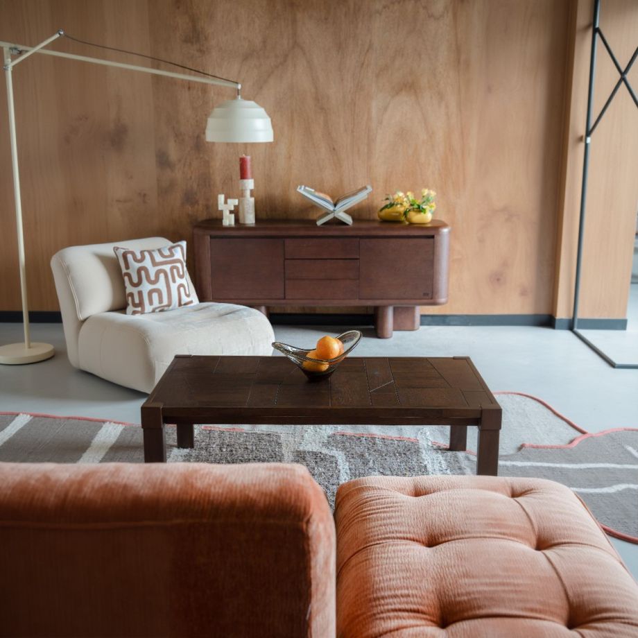 Dutchbone Bruneau salontafel - bruin