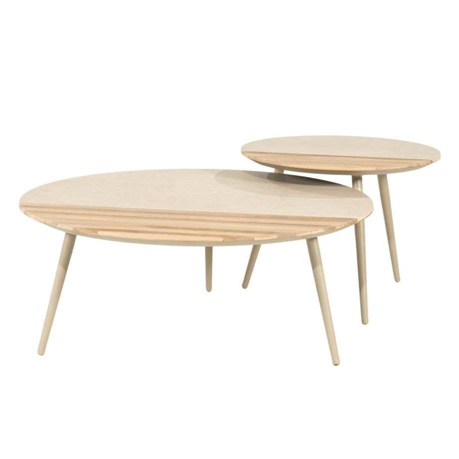 By-Boo salontafel Diago - set van 2 - naturel