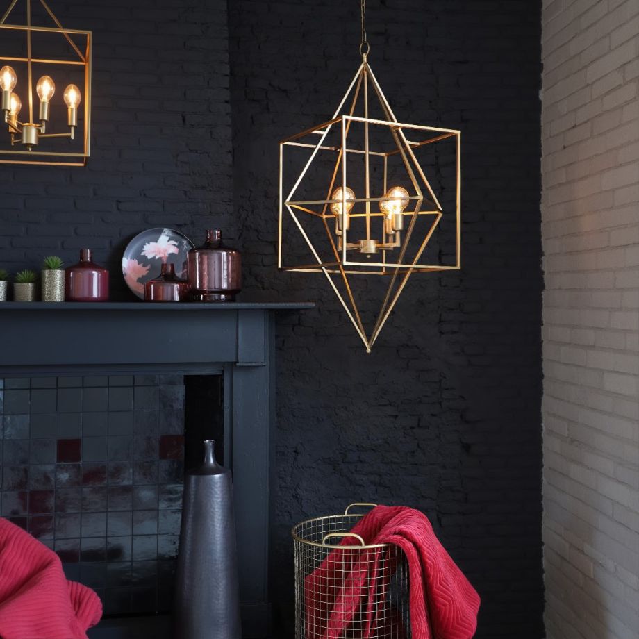 Light & Living Drizella hanglamp 4L Ø61x68 cm