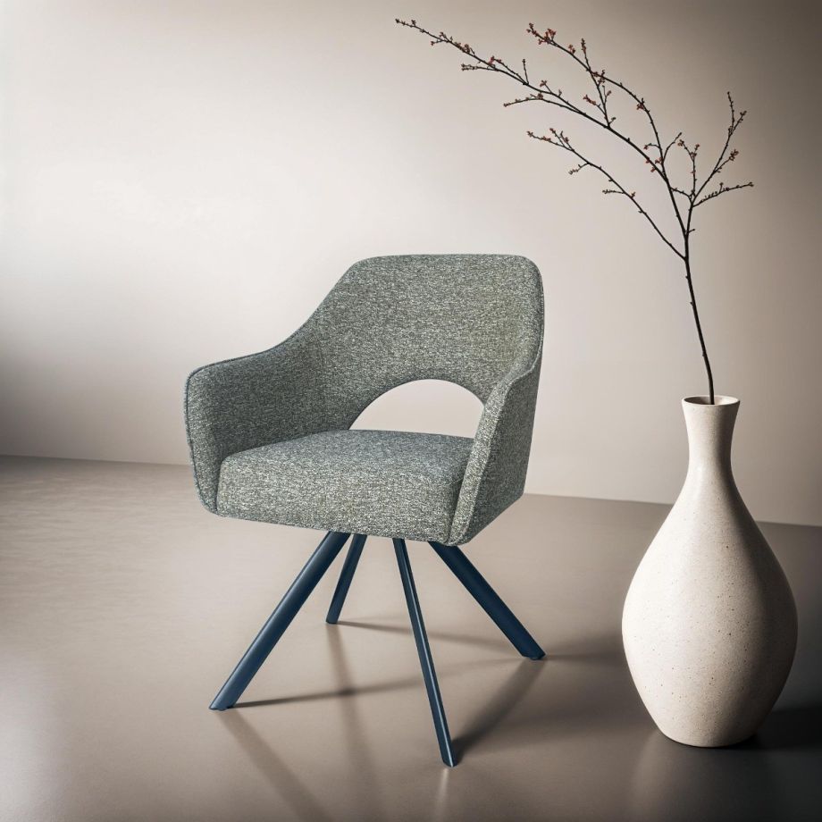 Livingfurn Helen draaibare eetkamerstoel